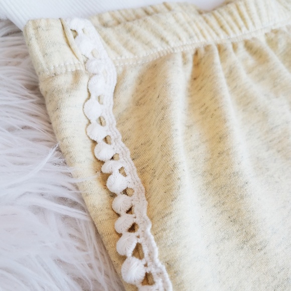 Pastel Yellow Comfy Hi-Wasted Shorts - Picture 5 of 6